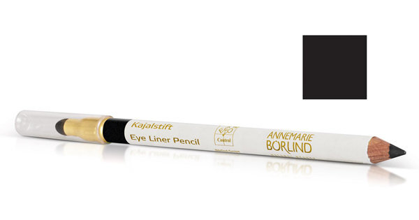 Akių pieštukas AnneMarie Borlind Eye Liner Pencil Black, 1 vnt kaina ir informacija | Akių šešėliai, pieštukai, blakstienų tušai, serumai | pigu.lt