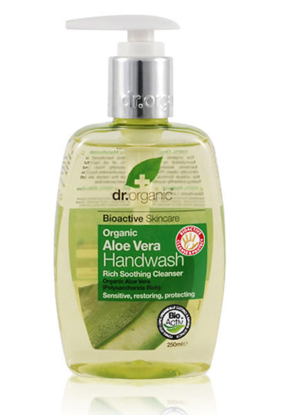 Skystas muilas su alavijais Dr. Organic Aloe Vera, 250 ml цена и информация | Muilai | pigu.lt