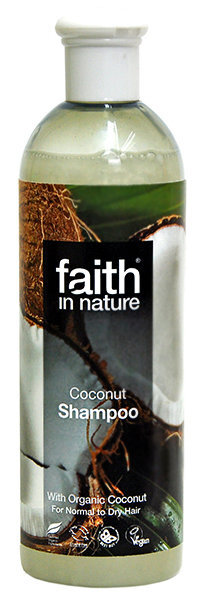 Šampūnas Faith in Nature Coconut, 250 ml цена и информация | Šampūnai | pigu.lt