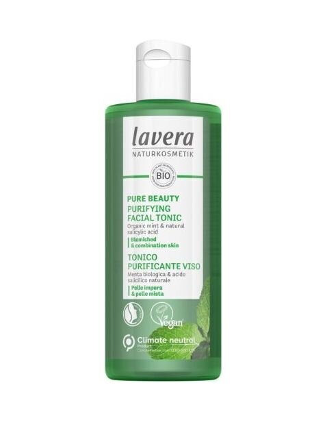 Valomasis veido tonikas Lavera PURE BEAUTY, 200ml kaina ir informacija | Veido prausikliai, valikliai | pigu.lt