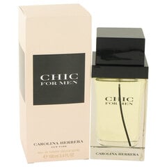 Carolina Herrera Chic Men EDT для мужчин 100 ml цена и информация | Мужские духи | pigu.lt