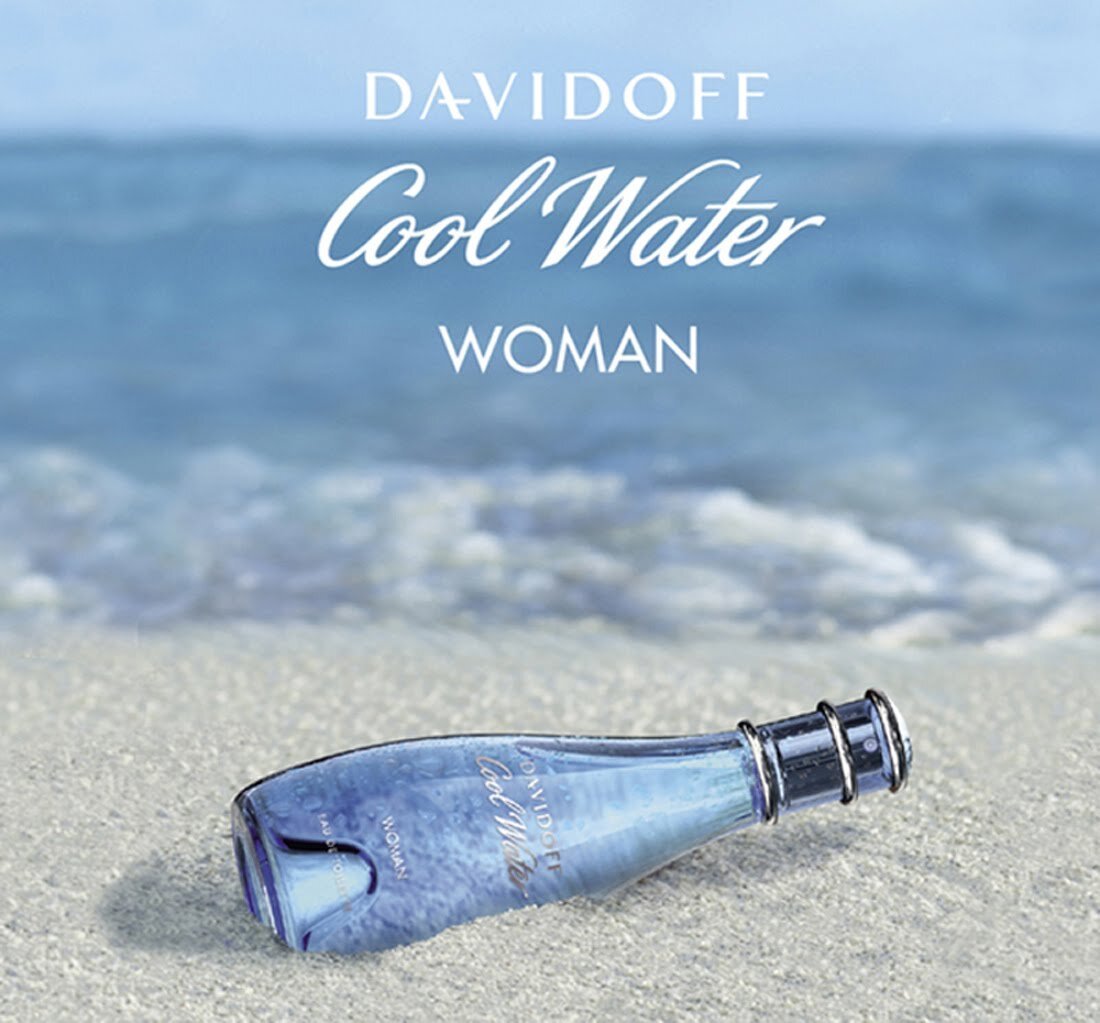 Tualetinis vanduo Davidoff Cool Water EDT moterims, 100 ml kaina ir informacija | Kvepalai moterims | pigu.lt