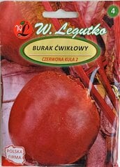 Raudonasis burokėlis Czerwona Kula 2, 2 vnt kaina ir informacija | Daržovių, uogų sėklos | pigu.lt