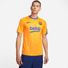 Sportinė apranga vyrams Nike FC Barcelona DF Top M DH7688 837, oranžiniai kaina ir informacija | Sportinė apranga vyrams | pigu.lt