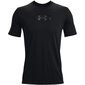 Marškinėliai vyrams Under Armor Repeat Ss graphics 1371264 001, juodi цена и информация | Vyriški marškinėliai | pigu.lt