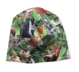 Демиcезонная хлопковая шапка цена и информация | Шапки, перчатки, шарфы для мальчиков | pigu.lt