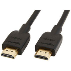 HDMI kabelis, 0.9 m, juodas kaina ir informacija | Kabeliai ir laidai | pigu.lt