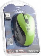 Titanum TM114G, žalia kaina ir informacija | Pelės | pigu.lt