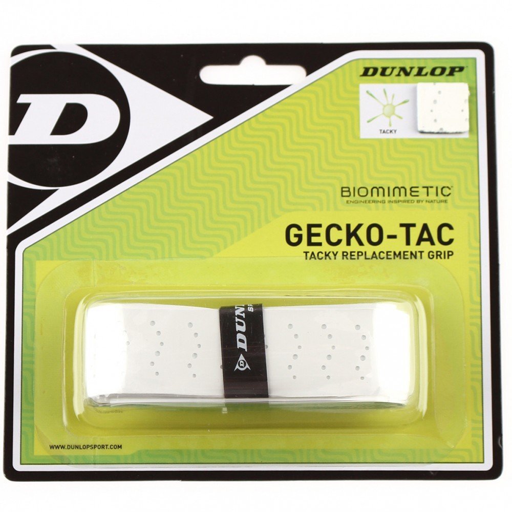 Apvijos teniso raketėms Dunlop Gecko-tac, 1 vnt цена и информация | Lauko teniso prekės | pigu.lt