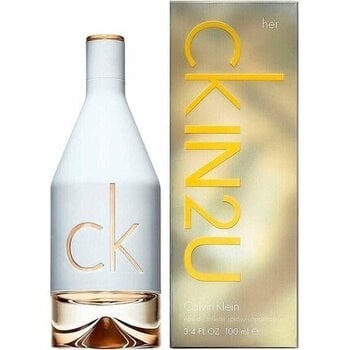 Tualetinis vanduo Calvin Klein CK IN2U Her EDT moterims 100 ml kaina ir informacija | Kvepalai moterims | pigu.lt