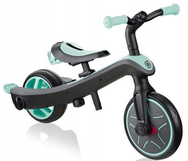 Triratukas Globber Trike Explorer 4in1, mėtinės spalvos цена и информация | Triratukai | pigu.lt