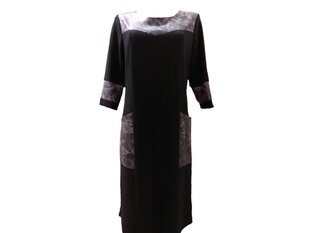 Suknelė moterims T, juoda kaina ir informacija | Suknelės | pigu.lt