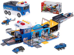 Полицейский грузовик - трансформер (с аксессуарами) цена и информация | Игрушки для мальчиков | pigu.lt