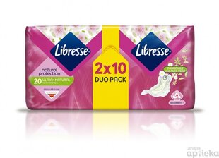 Higieniniai paketai Libresse Duo Ultra Wing, normal, 2 x 20 vnt. kaina ir informacija | Tamponai, higieniniai paketai, įklotai | pigu.lt