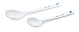 Plastikiniai šaukšteliai Canpol Babies, 4/417, 9 mėn+, 2vnt. kaina ir informacija | Kūdikių indai, indeliai pienui ir įrankiai | pigu.lt