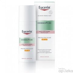 Защитный флюид EUCERIN DermoPure с SPF30, 50 мл цена и информация | Сыворотки для лица, масла | pigu.lt