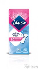 Higieniniai įklotai Libresse Dailies Fresh Regular, 20 vnt. kaina ir informacija | Tamponai, higieniniai paketai, įklotai | pigu.lt