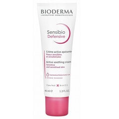 Защитный активный успокаивающий крем BIODERMA Sensibio, 40 мл цена и информация | Кремы для лица | pigu.lt