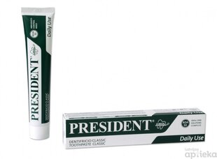 Dantų pasta President Dentifricio Classic, 75 ml kaina ir informacija | Dantų šepetėliai, pastos | pigu.lt