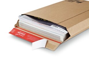 Labai tvirti gofruoto kartono vokai CP010, 235 mm x 340 mm, 20vnt цена и информация | Конверты, открытки | pigu.lt