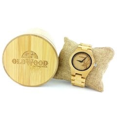 Деревянные часы OldWood WW31 цена и информация | Женские часы | pigu.lt