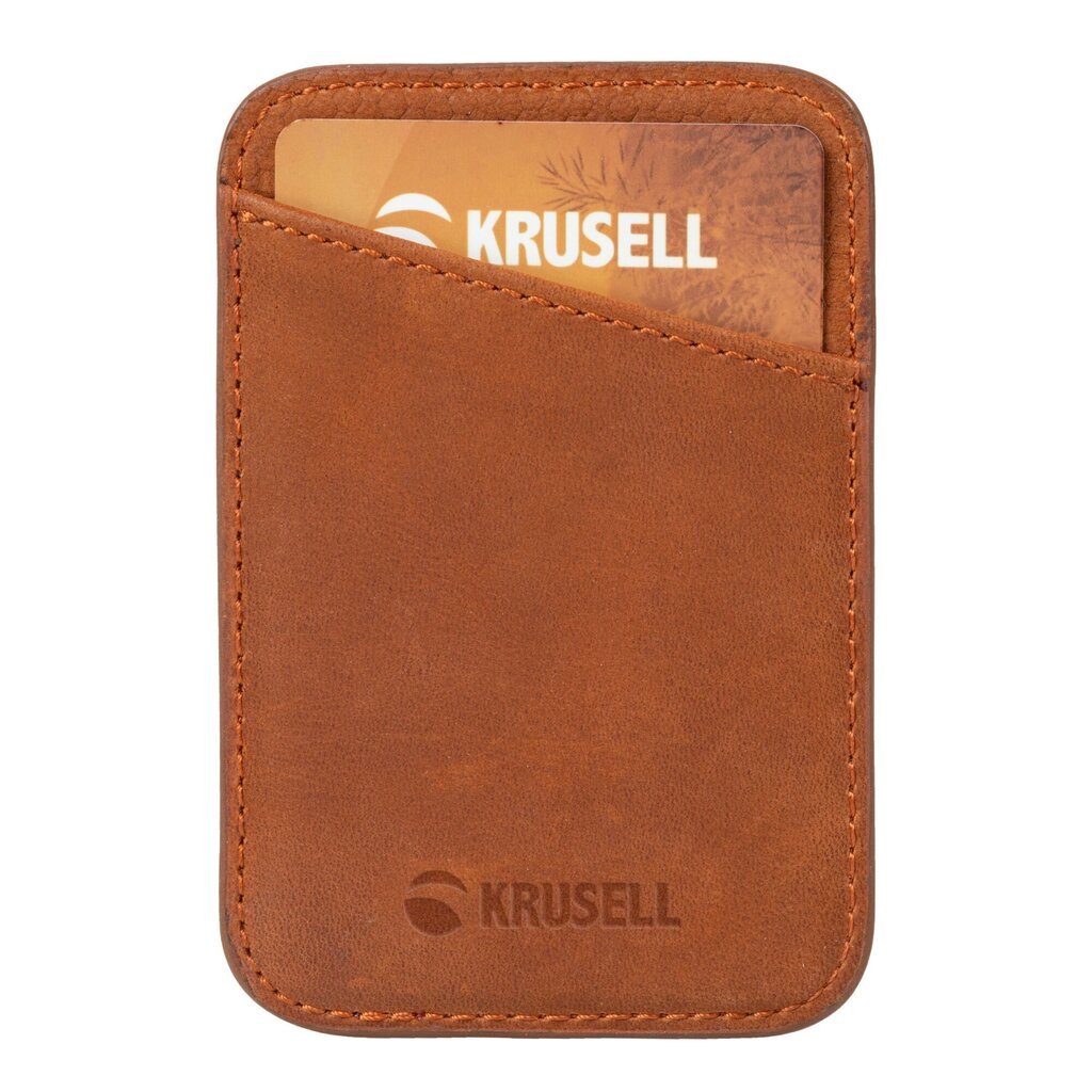 Krusel Magnetic Card Holder for Apple iPhone 12/13 цена и информация | Telefono dėklai | pigu.lt