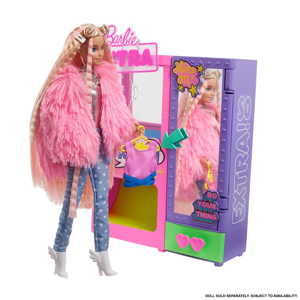 Lėlės aksesuarų rinkinys Barbie Extra Fashion Mode kaina ir informacija | Žaislai mergaitėms | pigu.lt