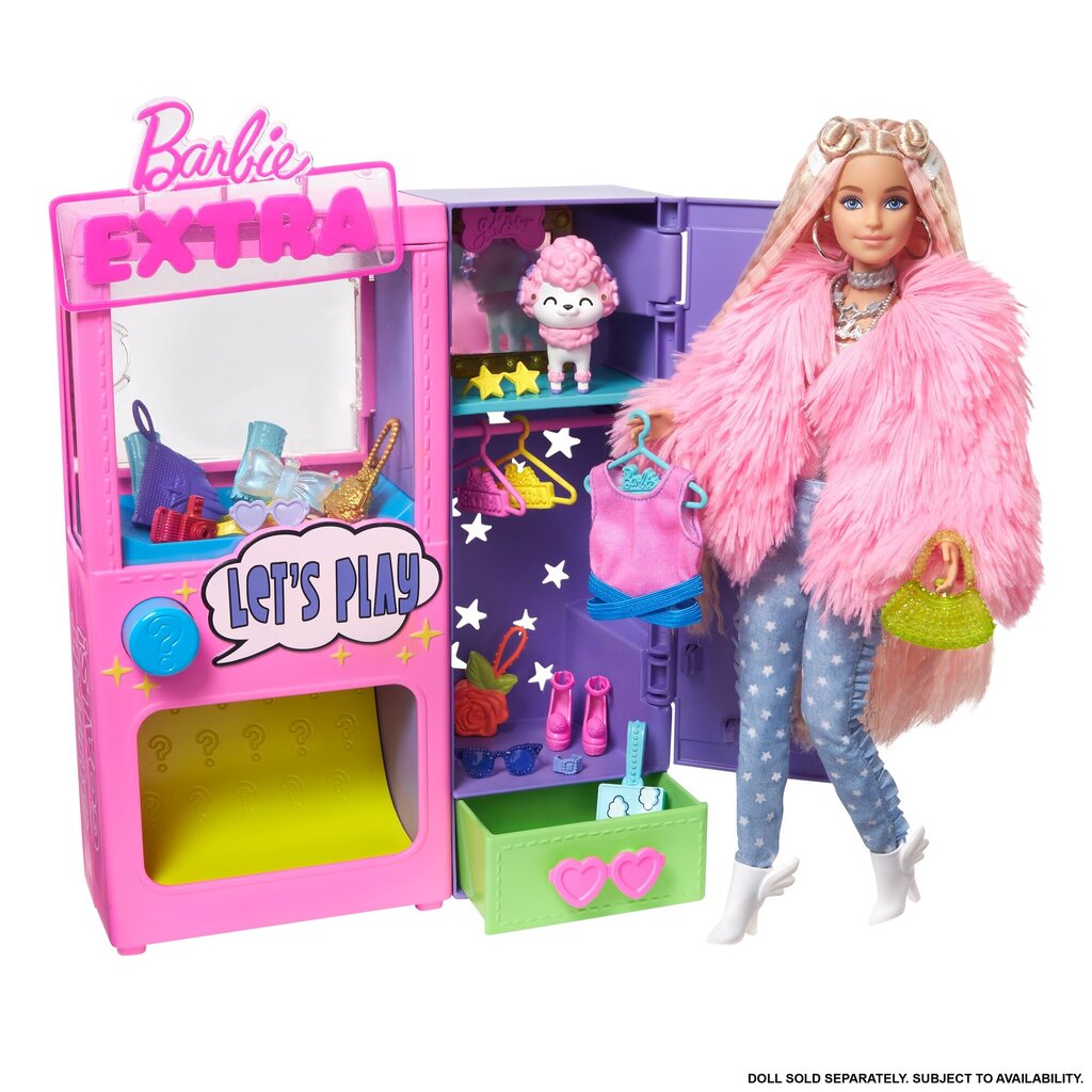 Lėlės aksesuarų rinkinys Barbie Extra Fashion Mode kaina ir informacija | Žaislai mergaitėms | pigu.lt