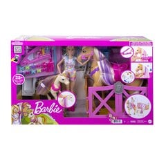 Lėlės rinkinys Barbie Horses GXV77 kaina ir informacija | Žaislai mergaitėms | pigu.lt