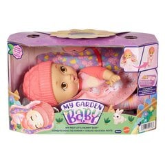 Кукла-пупс My Garden Baby® Моя первая малышка-зайчик (розовая) HGC10 цена и информация | Игрушки для девочек | pigu.lt
