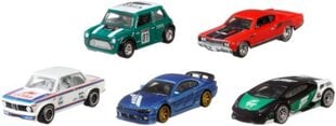 Automobilių rinkinys Hot Wheels Retro Entertainment DMMC55-956N, 5vnt. kaina ir informacija | Žaislai berniukams | pigu.lt