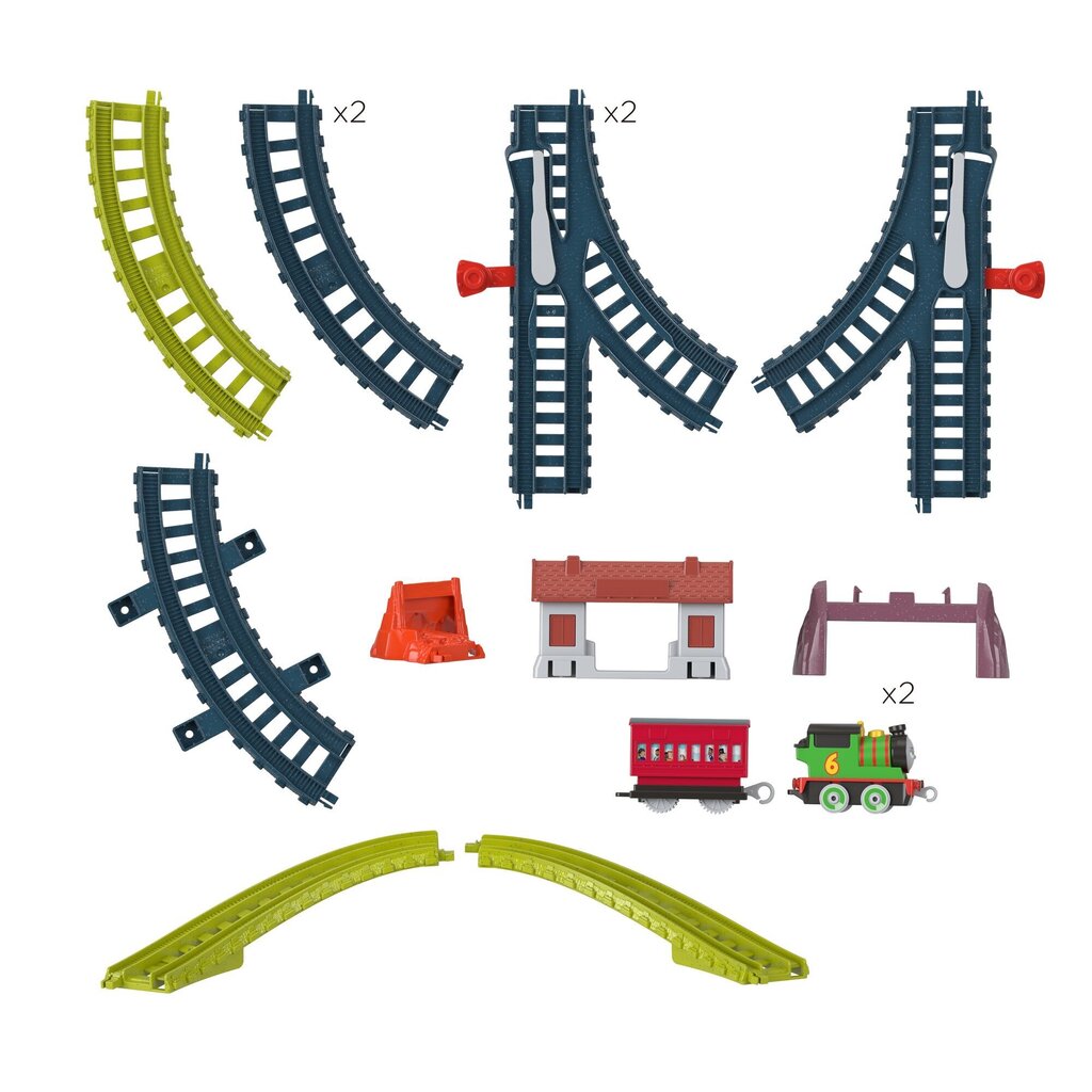 Rinkinys Traukinukas ir bėgiai Thomas & Friends, HGY82 kaina ir informacija | Žaislai kūdikiams | pigu.lt