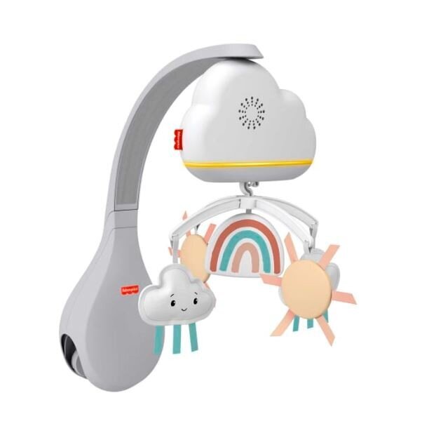 Karuselė Fisher price Cloud rainbow kaina ir informacija | Žaislai kūdikiams | pigu.lt