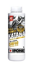 Sintetinė Alyva 4-takčiams varikliams Ipone Full Power Katana, 5W40, 800362, 1 l kaina ir informacija | Moto alyvos | pigu.lt