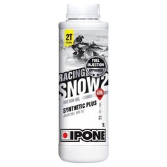 Sintetinė sniego motociklų 2T variklių alyva Ipone Snow racing 2T Fraise, 800173, 1 l цена и информация | Мотомасла | pigu.lt