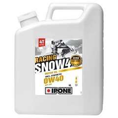 Sintetinė sniego motociklų 4T variklių alyva Ipone snow racing 4T, 0W40, 800183, 4 l kaina ir informacija | Moto alyvos | pigu.lt