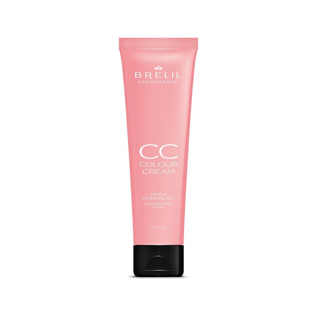 Dažai-kremas Brelil CC Color Cream, Grapefruit Pink, 150 ml kaina ir informacija | Plaukų dažai | pigu.lt