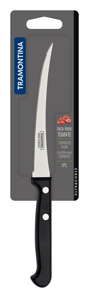 Tramontina Ultracorte 5" pomidorų peilis цена и информация | Peiliai ir jų priedai | pigu.lt