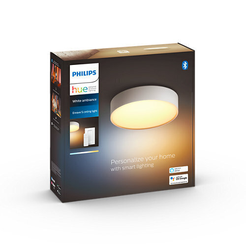 Philips Hue lubinis šviestuvas Enrave S kaina ir informacija | Lubiniai šviestuvai | pigu.lt
