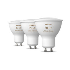 Philips lemputė Hue White and Color, 3 vnt kaina ir informacija | Philips Apšvietimo ir elektros prekės | pigu.lt