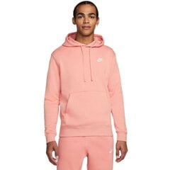 Спортивный джемпер мужской Nike Sportswear Club Fleece M BV2654 824, розовый цена и информация | Мужская спортивная одежда | pigu.lt