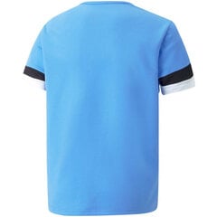 Футболка для детей Puma teamRISE Jersey Jr синяя 704938 18 цена и информация | Рубашки для мальчиков | pigu.lt