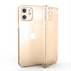 Dėklas telefonui Matte Pinky Skyfall Glass case (integrated tempered glass) Soundberry skirtas Apple iPhone 12 Pro rožinė kaina ir informacija | Telefono dėklai | pigu.lt