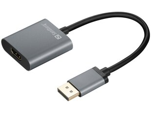 Sandberg 509-19 Adapter DP1.4>HDMI2.0 4K60 цена и информация | Адаптеры, USB-разветвители | pigu.lt