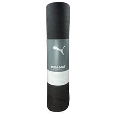 Коврик Puma Yoga Mat Black, 61 x 176 см, черный цена и информация | Коврики для йоги, фитнеса | pigu.lt