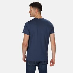 Marškinėliai vyrams Regatta Cline IV, mėlyni kaina ir informacija | Vyriški marškinėliai | pigu.lt