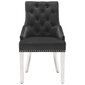 Valgomojo kėdės, 2vnt., juodos spalvos kaina ir informacija | Virtuvės ir valgomojo kėdės | pigu.lt