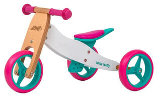 Balansinis dviratukas Milly Mally Ride On Jake Classic Candy, rožinis/baltas kaina ir informacija | Balansiniai dviratukai | pigu.lt