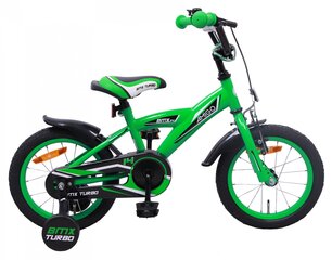 Детский велосипед Amigo BMX Turbo, 14", зеленый цена и информация | Велосипеды | pigu.lt