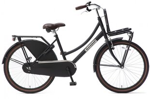 Vaikiškas dviratis Popal Daily Dutch Basic 24”, juodas kaina ir informacija | Dviračiai | pigu.lt